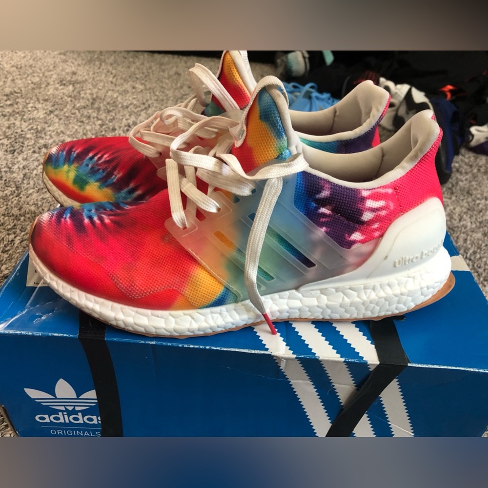 COPY - Adidas ultra boost ultraboost sz 8 woodstock nice kicks tie dye